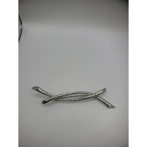 Vintage Judy Lee Branch Twig Brooch Pin Womens Brutalist Minimalist Jewelry